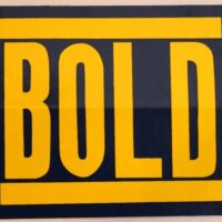 Bold – Logo (Sticker)