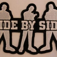Side By Side – Logo (Die Cut, Embrodidered Patch)
