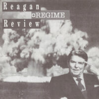 Reagan Regime Review – V/A (White Color Vinyl Single)(Negative Approach,Meatmen)