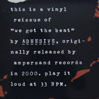Adhesive – We Got The Beat Color Vinyl LP)