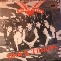 Cock Sparrer – Shock Troops (180gram, Bleach Marble Color Vinyl LP)