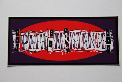 Path Of Resistance - Logo (Sticker)