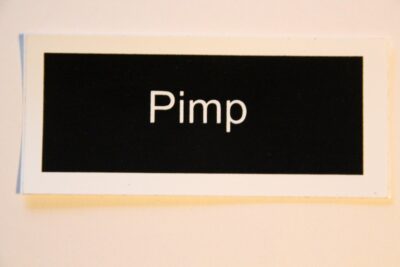 Pimp (Sticker)