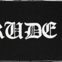 Crude SS – Logo (Cloth/Tyg Patch)