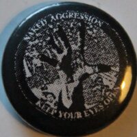 Naked Aggression – Hand (Badges)