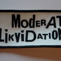 Moderat Likvidation – Logo (Broderad Patch)