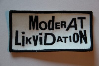 Moderat Likvidation - Logo (Broderad Patch)