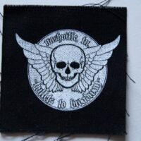 Bullets To Broadway – Winged/Skull (Cloth Patch)