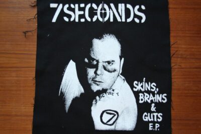 7 Seconds - Cover (Back/Ryggpatch)