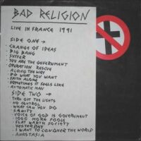 Bad Religion ‎– Live In France (Vinyl LP)