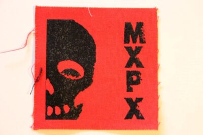 MxPx - Skull (Cloth Patch)