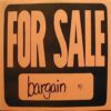 For Sale - Bargain E.P. (Vinyl Single)