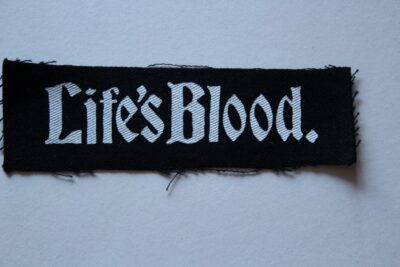 Life´s Blood - Logo (Cloth Patch)