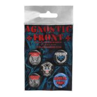 Agnostic Front – 5 Badges/Pins