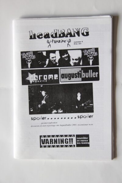 Magazine Nr 6/Headbang Fanzine Nr. 4 (Troublemakers, Spoiler, Trall Metall)