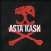 Asta Kask - Red Skull (Broderd Patch)