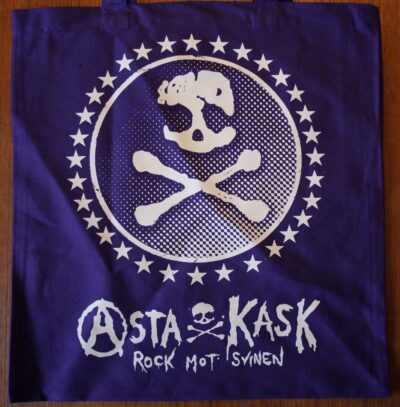 Asta Kask - Star Circle/Rock Mot Svinen (Purple Shopping Bag)