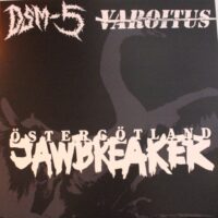 DSM-5 / Varoitus – Östergötland Jawbreaker (Gold Color Vinyl LP)