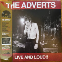 Adverts, The – Live And Loud!! (Red Color Vinyl LP)