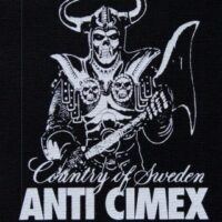 Anti Cimex – Country Of Sweden (Cloth/Tyg Patch)