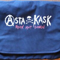 Asta Kask – Old Logo/Rock Mot Svinen (Messenger Bag)