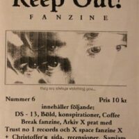 Keep Out Zine Nr. 6 (DS-13,Böld,Samiam)