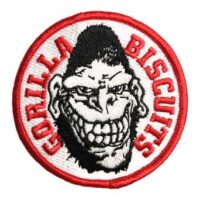 Gorilla Biscuits – Gorilla (Red)(Embroidered Patch)