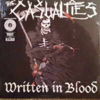 Casualties, The – Written In Blood (White Color Vinyl LP)