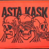 Asta Kask – Inte, Se,Höra,Prata (Brodera Patch/Embroidered)