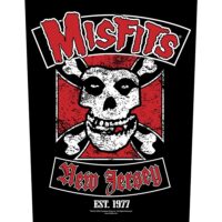 Misfits – Biker (Sew-On Backpatch/Ryggpatch)