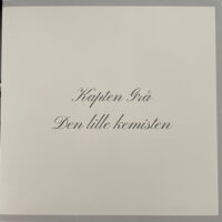Kapten Grå – Den Lille Kemisten (Vinyl LP)(Lastkaj 14)
